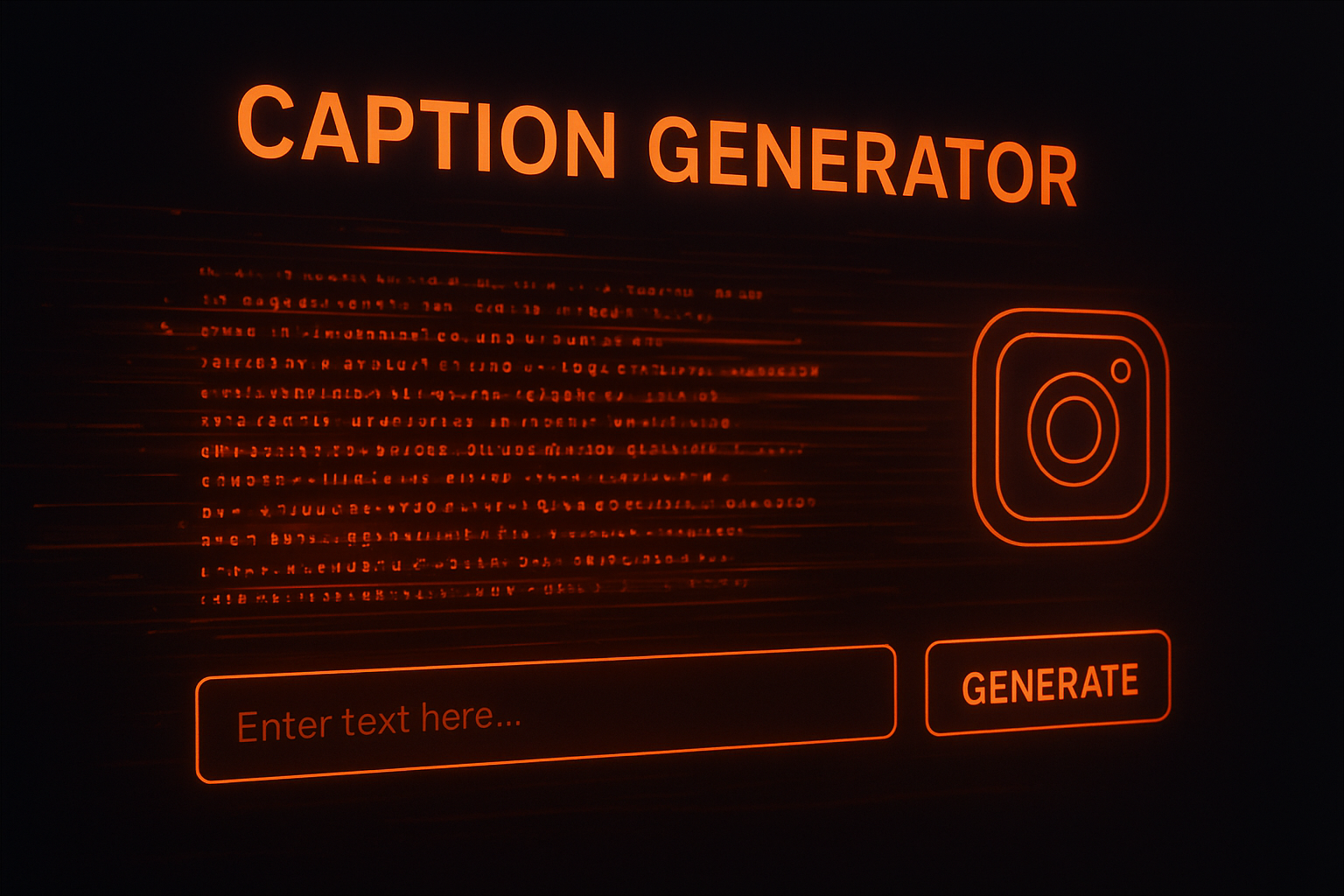Caption Generator